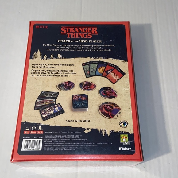 Netflix Stranger Things Attack Of The Mind Flayer Game By Repos Production “New” - Picture 2 of 4